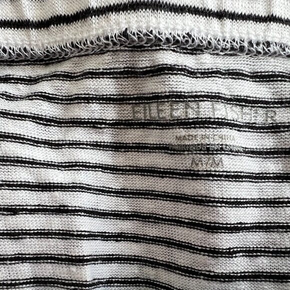 Eileen Fisher CoOrd Black and White Top and Skirt - Picture 4 of 6